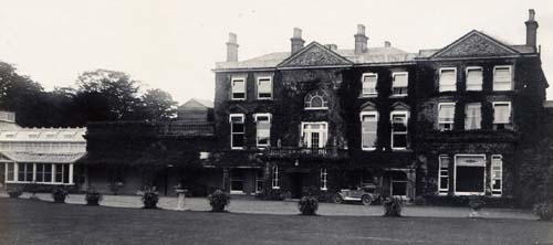 House in 1914 with car
